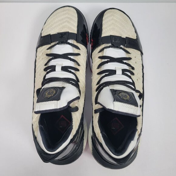 Nike Lebron XVI 16 SB Remix Men's White Black Sneakers CD2451-101 US Size 13 - Picture 5 of 8